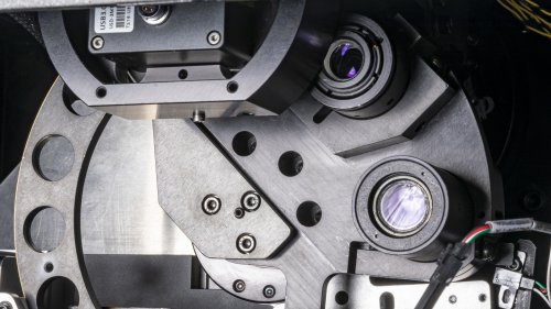A picture containing disk brake, projector, control panel Description automatically generated